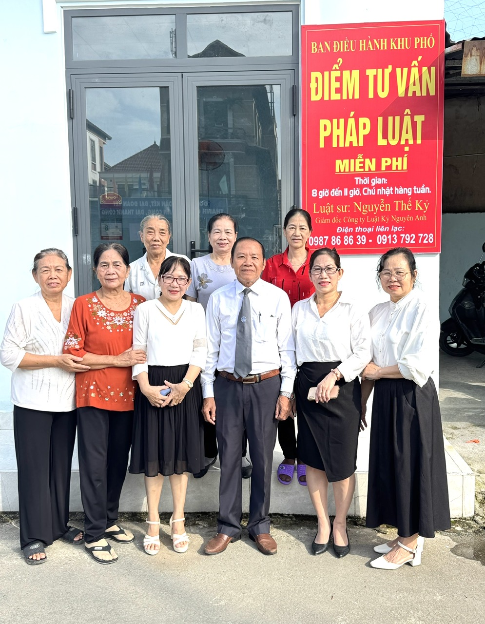 Khai trưởng điểm tư vấn pháp luật KP1