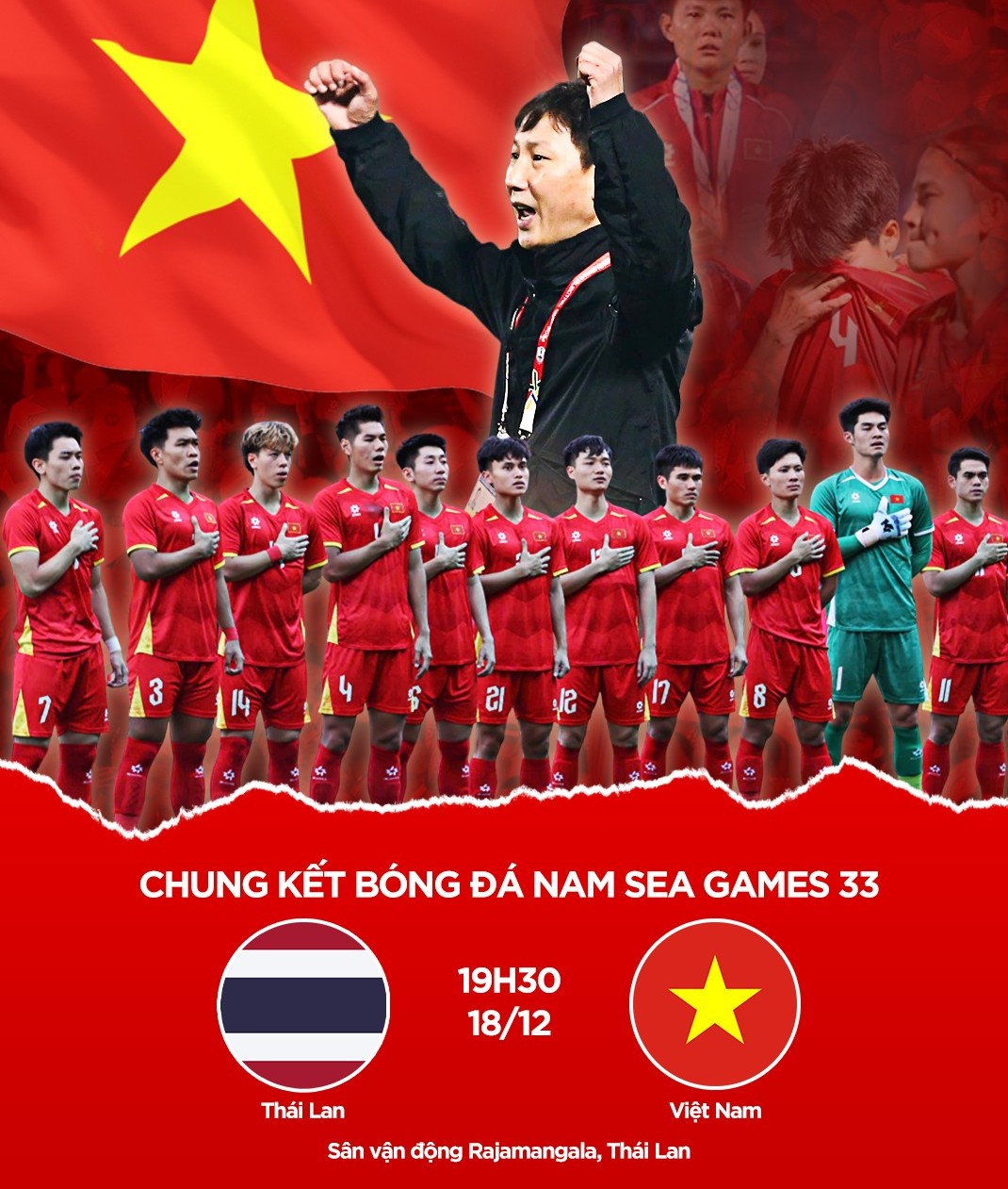 Chủ tịch UBND phường chỉ đạo đảm bảo an ninh trật tự trước, trong và sau thời gian diễn ra trận chung kết bóng đá nam giải SEA Games 33